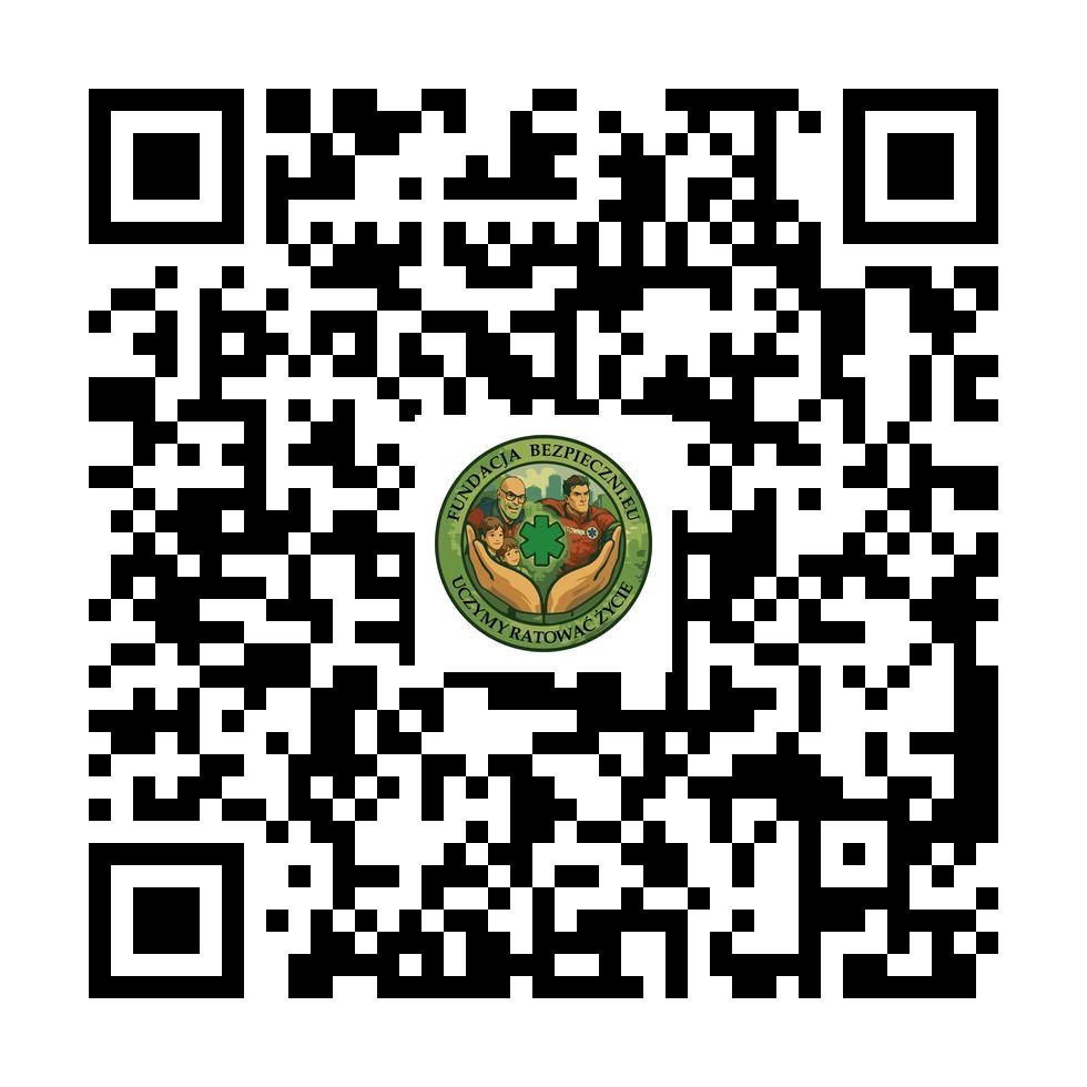 Kod QR do Facebooka Fundacji Bezpieczni.eu
